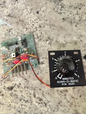 BUNN-O-MATIC 2620 STF-15/20 Timer Control Board NOS Coffee Brewer Part